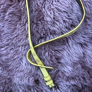 J. Crew Accessories - Jcrew yellow belt J. Crew Accessories - Jcrew yellow belt